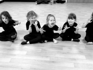 Little ones pretending to be lions
